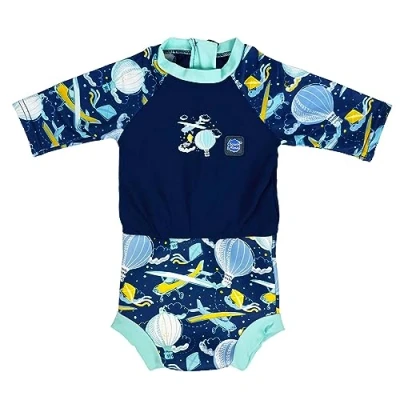Image of Splash About Happy Nappy Sunsuit Up in The Air 3 8 Months