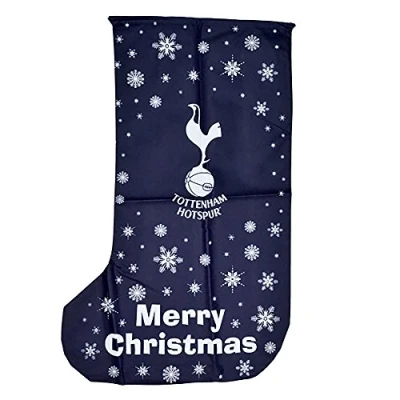 Image of Tottenham Hotspur Novelty Christmas Jumbo Present Stocking (One Size) (Navy)