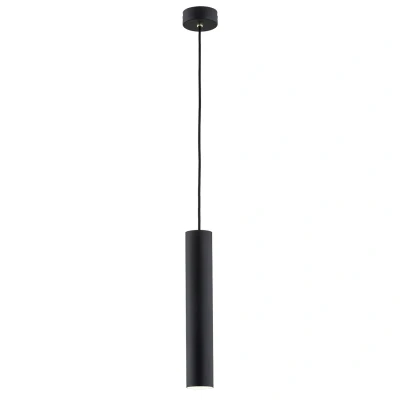 Image of Gomera Plus Slim Pendant Ceiling Light Black Structure