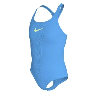Image of Nike Performance Racerback ONE Piece Swimsuit, Women&#039;s, Size: 00M, University blue