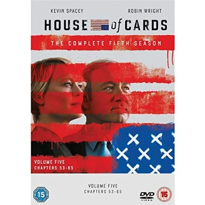 Image of HOUSE OF CARDS: SEASON FIVE (4 Blu ray)