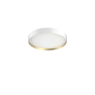Image of LOOM DESIGN LED ceiling light Lucia, white/gold coloured Ø 35 cm