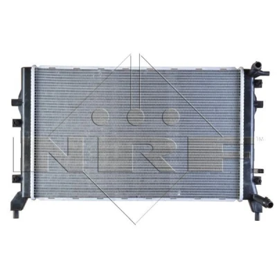 Image of 1K0121251EC Engine radiator NRF 50148 Aluminium 626mm 408mm 16mm Brazed cooling fins