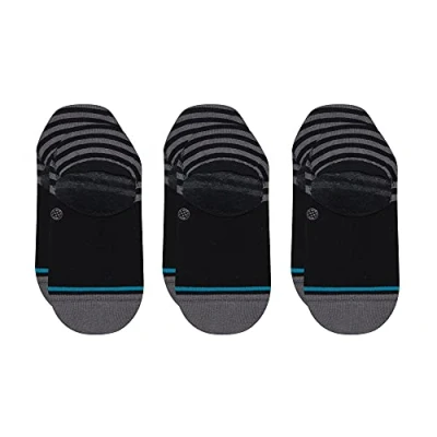 Image of Stance No Show Sock Sensible Two Series 3 Pack (Medium, Black)