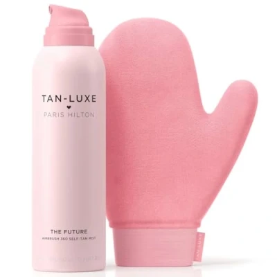 Image of Tan Luxe x Paris Hilton The Future Collection: Airbrush 360 Self Mist and Tanning Mitt