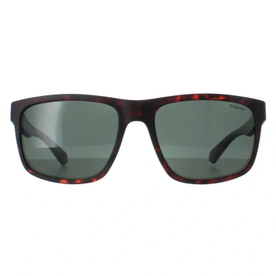 Image of Sunglasses Polaroid Pld 2157/s col. pyw/5z Uomo Squadrata Verde