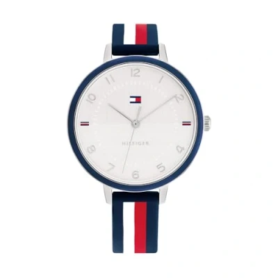 Image of Tommy Hilfiger SS CASE Iconic Watch, Women&#039;s, Size: One Size, Silver coloured