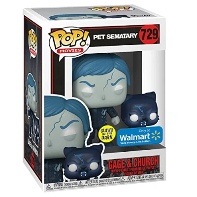 Image of POP Funko Pet Sematary Undead Gage &amp; Church Glow Vinyl Figure Exclusive