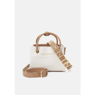 Image of Valentino Bags Alexia Handbag, Women&#039;s, Size: One Size, Bianco/cuoio