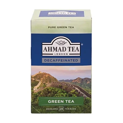 Image of Ahmad Tea Decaffeinated Green Decaf 20 Teabags