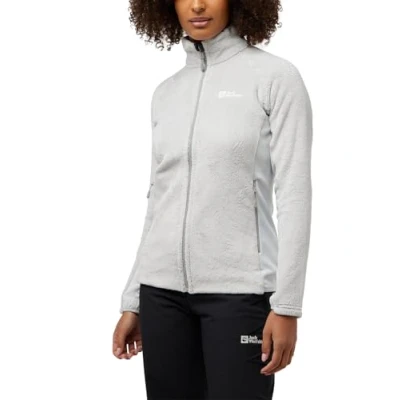 Image of Jack Wolfskin Women&#039;s Rotwand Fz W Jacket, Cool Grey, S