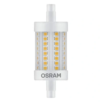 Image of Osram Pack of 10 x LED LINE R7S tube: R7s, 7 W = Replacement for 60 Warm White, 2700 K