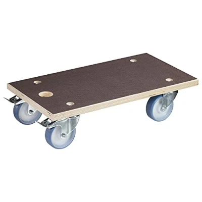 Image of WAGNER moving dolly MM 1341 I 57,5 x 30 cm for heavily loaded boxes, appliances &amp; furniture load capacity 500 kg carrying hole non slip surface FSC® certified 20134101