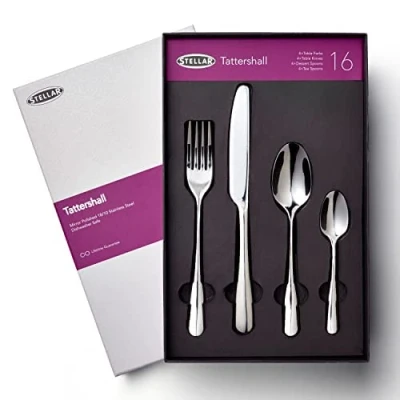 Image of Stellar Tattershall 16 Piece Cutlery Set