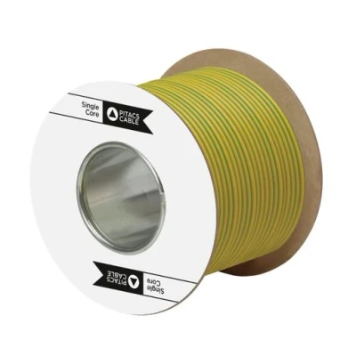 Image of 6491X 10.0mm 1 Core Green / Yellow Cable 100M Drum