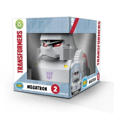 Image of TUBBZ Boxed Edition Megatron Collectible Vinyl Rubber Duck Figure Official Transformers Merchandise Sci Fi Movies, TV &amp; Video Games