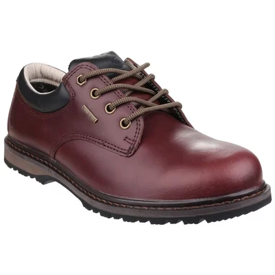 Image of Cotswold Stonesfield Mens Waterproof Leather Hiking Walking Shoes UK 7 / EU 41 Chestnut (Leather)