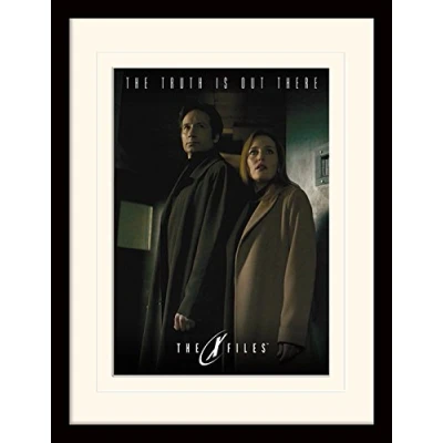 Image of The X Files (Truth Is Out There 30x40 cm Mounted &amp; Framed
