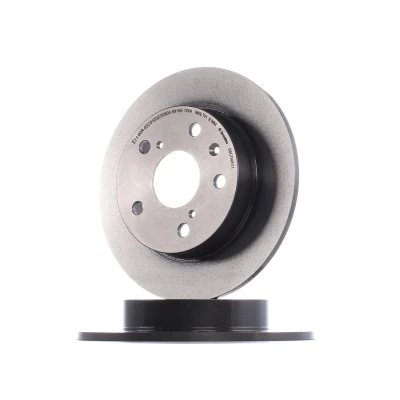 Image of 5561161M00, 5561161M20, 5561172L00 Brake DISC BREMBO Coated LINE 08.C046.11 259mm 9mm 5 solid SUZUKI: SX4 II S Cross, Vitara IV Off Road