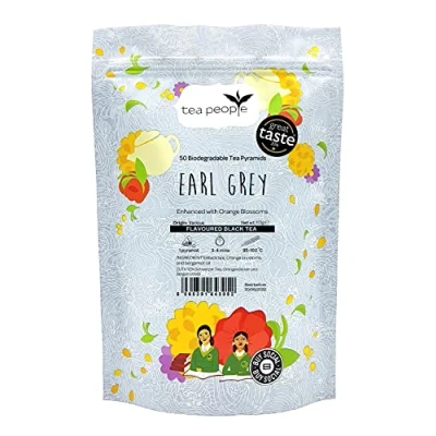 Image of Tea People Earl Grey 50 Pyramid Refill Pack