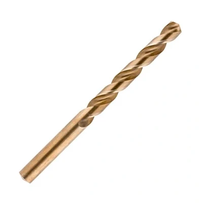 Image of UK Drills Cobalt Drill Bit Jobber Fully Ground, M35 Metal Stainless Steel Cast Iron To be used in steel, Alloy &amp; 5.0mm (Pack of 10)