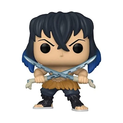 Image of Funko Pop! Inosuke Hashibira Unmasked Exclusive Bundled with Pop Protector 1057