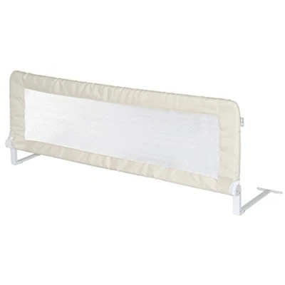 Image of Roba Clip Klapp 100 Bed Guard Foldable Fall Protection for Babies &amp; Children Crib 50 High Beige