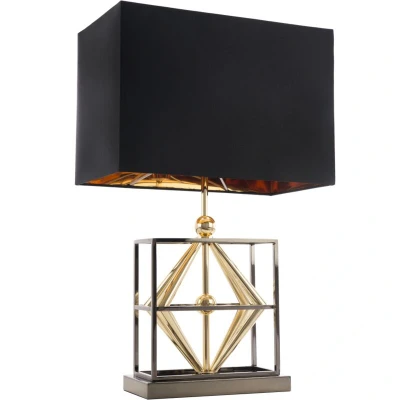 Image of Quito Table Lamp With Shade Black, E27