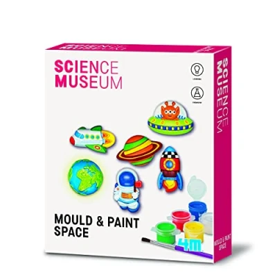 Image of 4M 403546SM Science Museum Mould &amp; Paint Space, Mixed Colours