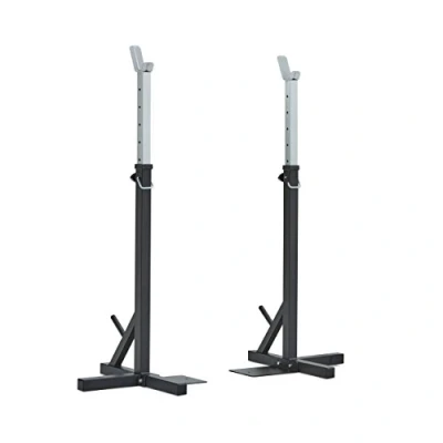 Image of York Fitness Heavy Duty 2&quot; Squat Stands, Black