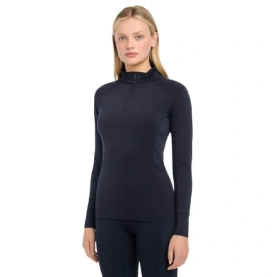 Image of LeMieux Carmine Womens Base Layer Navy Blue 8