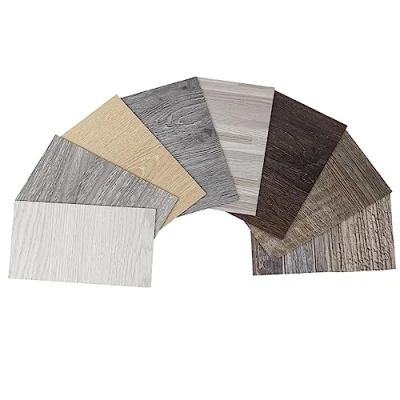 Image of Art3d Peel and Stick Floor Tile Vinyl Wood Plank Samples Set of 6, Rigid Surface Hard Core Easy DIY Self Adhesive Flooring