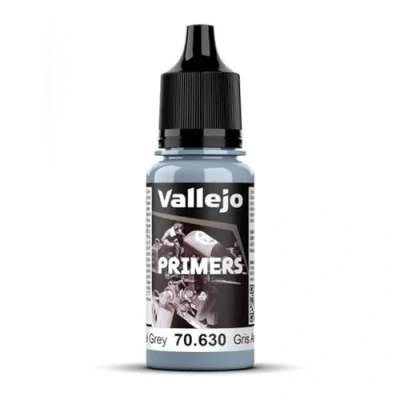 Image of Vallejo AV Polyurethane 18ml Steel Grey Model paint, VAL70630
