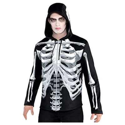 Image of (PKT) Adult Mens Black &amp; Bone Men Hoodie