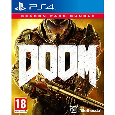 Image of Doom Game + Season Pass Bundle (Exclusive to Amazon.co.uk) (PS4)