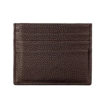 Image of Hibate Genuine Leather Unisex Slim Credit Card Case Holder Sleeve Wallet, One_Size, A_coffee