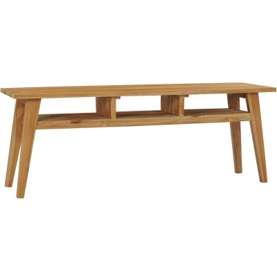 Image of vidaXL TV Cabinet 120x35x45 cm Solid Teak Wood