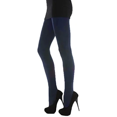 Image of Undercover Ladies silky 300 Denier Appearance Thermal Tights Navy Small