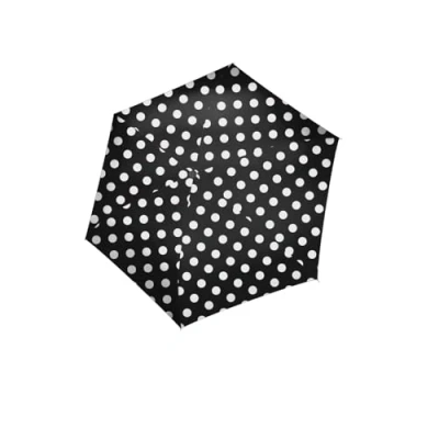 Image of Reisenthel RT7073 Umbrella Pocket Mini DOTS White Unisex Adult Size Unica