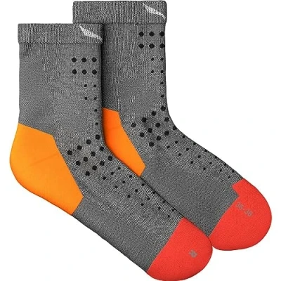 Image of Salewa Pedroc Merino Quarter Socks Women, Light Grey Melange/6080, 42 44, FEMALE