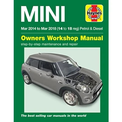 Image of Mini Petrol &amp; Diesel (Mar &#039;14 &#039;18) Haynes Repair Manual (Paperback)