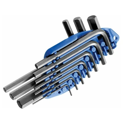 Image of Facom Hexagon Key Short Arm Set of 10 Metric (1.5 10mm)