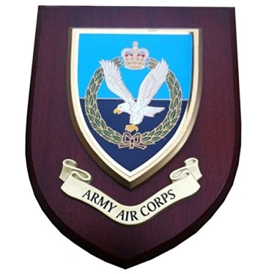 Image of Military AAC Army Air Corps Wall Plaque Regimental Mess Shield