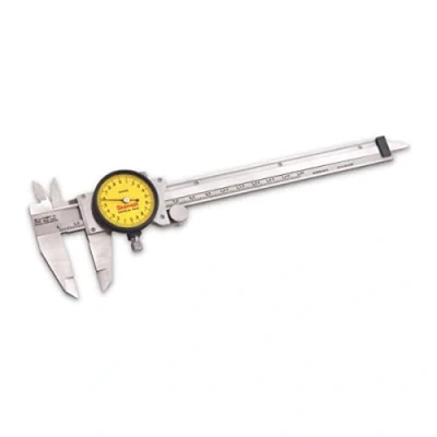 Image of Starrett 120AM 150 Dial Calliper, Stainless Steel, 0 mm, +/ 0.03 mm Accuracy