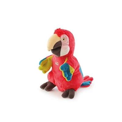 Image of Parot Puppet Trudi Plush Puppets and marionettes for theatre. Game children. Tell create stories. Decorative plush. 15x24x15cm size S model 29930