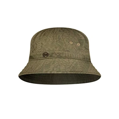 Image of Buff Bucket Hat Lubak Khaki Green, One Size