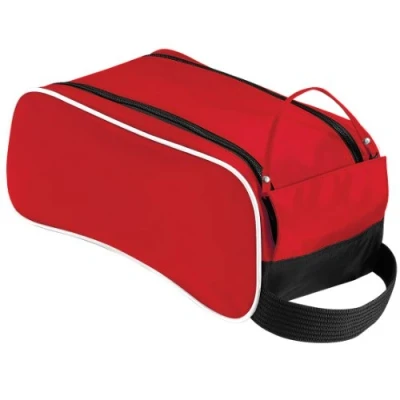 Image of Quadra Teamwear Shoe Bag 9 Litres (One Size) (Classic Red/Black/White)