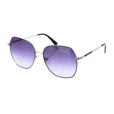 Image of Longchamp Womens LO151S Sunglasses Violet Metal One Size