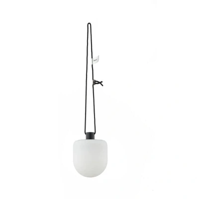 Image of Lindby LED outdoor hanging light Eleia, 2,700 K, 16 cm, rechargeable