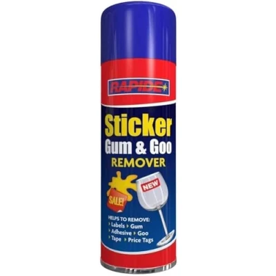 Image of Sticker Remover Spray Gel Label Residue Adhesive Tape Chewing Gum Tar Cleaner